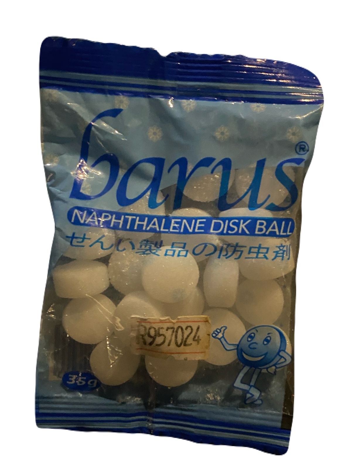 Barus Putih Pengharum Lemari